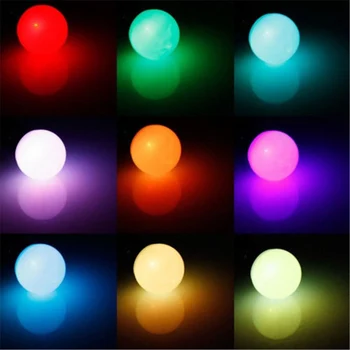 LED Daljinski upravljalnik Sijalka 16 Barv Lamplight Festival Festoon Doma Svetlobe Dekoracijo 3W/5W E27
