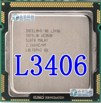 Intel Xeon Procesor L3406 l3406 Dual-Core LGA1156 CPU Desktop deluje pravilno Desktop Processor na zalogi 1225