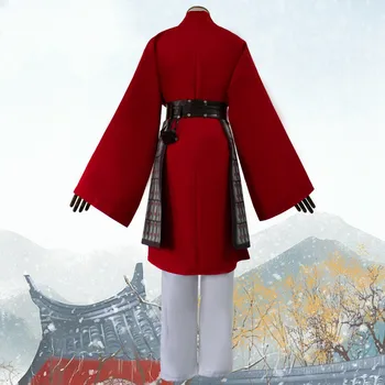 Novi Film 2020 Hua Mulan Cosplay Junakinja Kostum Kitajski Hanfu Dekle Halloween Kostumi Za Ženske Femal Mulan Rdeče Obleke Oblačenja 123206