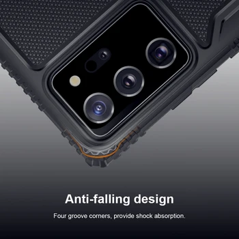Za Samsung Note 20 Ultra 5G Primeru ,NILLKIN Anti-padec TPU Zunanji Non-slip Shockproof Ohišje Za Samsung Note 20 Ultra