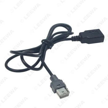 LEEWA izvirni Standard, CD Radio Audio Vtič Za USB Adapter Conector Za Peugeot 307 408 Citroen C4 C5 Podatkov Žice Kabel #CA6157