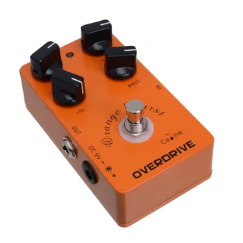 Caline CP-18 Oranžna Overdrive Pred AMP Električna Kitara učinek Pedal z Brezplačno Priključek