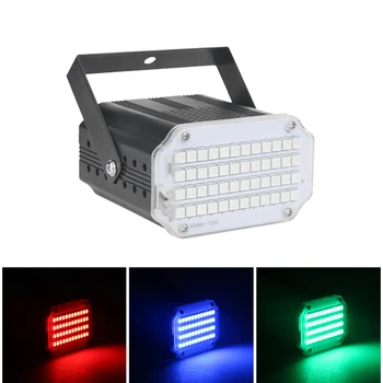 Mini Led Luč Disco 48 LED RGB UV Bele Stroboskopske Luči Glasbo, Zvok, Vklopi Bliskavico Stopnji Svetlobe, Božični Okraski Za Dom 126991