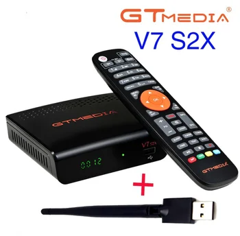 Posodobi Različico GTMedia V7S HD ,V7 S2X H. 265 Receptor Podporo IPTV Youtube Cccam Newcam Full HD 1080P Satettlie Sprejemnik 128697