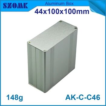 10 kosov szomk aluminija zunanji tv box 44(H)x100(W)x100(L) mm laser graverja aluminija po meri ohišje 134481