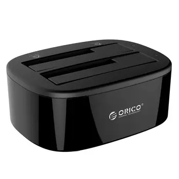 ORICO 6228US3 3.5 Inch Dvojno Ležišče USB 3.0, Da Sata Hdd Ssd Primeru, da Priklopno Postajo, Trdi Disk Orodje Brezplačno Duplicator 16TB Za PC