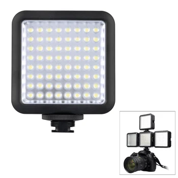Godox LED64 LED Video Luč za DSLR Kamere mini DVR kot Fill Light za Poroko Novice Intervju Makro fotografije 13598