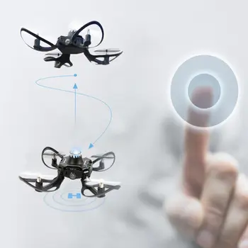 Mini RC Watch brnenje Zložljive Quadcopter Z wifi fpv 480P fotoaparat, Prenosni Model Žiro Gesto zaznavanje helikopter dron Otroci igrače