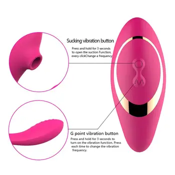 RABBITOW Vagina Sesanju Vibrator 10 Hitro opozarjanje z Oralnim Seksom Sesalna Stimulacijo Ščegetavčka Ženski Erotični Seks Igrače za Odrasle