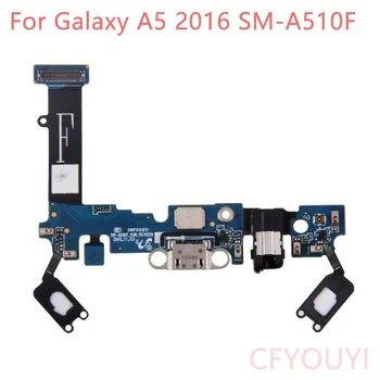 CFYOUYI A510 USB Polnjenje Dock Vmesnik Flex Kabel Zamenjava Za Samsung Galaxy A5 (2016) A510F polnjenje flex