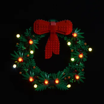 Gradniki Razsvetljavo LED Komplet za Božični Venec 40426 (Samo LED Luči, Ne Blok Kit) 13798