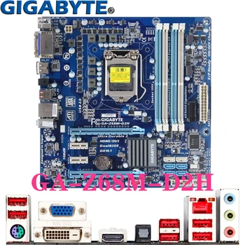 Gigabyte GA-Z68M D2H Za LGA1155 Intel Core 2th/3th i3/i5/i7/Pentium/Celeron 32GB LGA-1155 Z68 Mikro-ATX Namizni RAČUNALNIK z Matično ploščo 13954