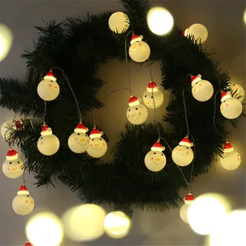 Božični Izdelki LED Santa Niz Luči vodoodporna LED Luči Decors Za Božič Stranke Božično Drevo Baterije ali USB Upravlja 139924