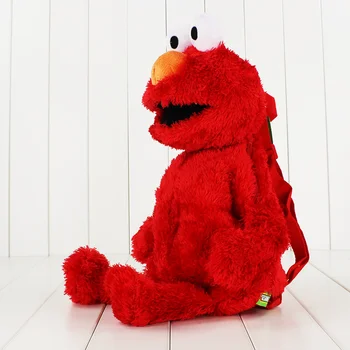 2Color 48 cm najboljša igralka Elmo nahrbtnik torba Polnjene Plišastih Igrač Lutka Darilo Otrok
