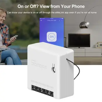Za Sonoff MINI DIY Smart Stikalo Majhne WiFi Stikalo za Alexa googlova Domača stran Daljinski Nadzor Alarmnih sistemov 141729