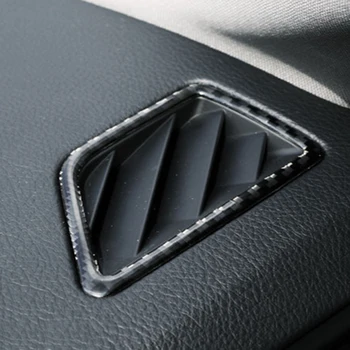 Nadzorni plošči izstopu Zraka Vent Okvir Nalepko Ogljikovih Vlaken Notranje opreme Oprema za BMW Serije 5 F10 Levi strani Pogona 11-17