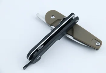 LEMIFSHE OEM folding nož N690 rezilo Aluminija zunanja orodja taktično kampiranje, lov kuhinjski nož EOS orodje