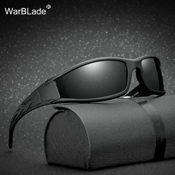 WarBLade Polarizirana Sončna Očala Vožnja Avtomobila Očal z UV Zaščito HD Rumene Leče Nočno Vizijo Očala za Sonce, Za Moške, Ženske