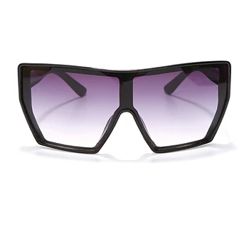 Prevelik sončna očala ženske 2020 luksuzne blagovne znamke Gradient jasno odtenki trendovska sončna očala ženska velikimi očali ženski oculos 147472