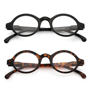 JM Spomladanski Tečaj Krog Obravnavi Očala Ženske Moški Dioptrije Lupo Presbyopic Očala Black +0.5 +6 14769