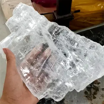 40 g-2kgs Visoko-kakovostne quartz crystal selenit slab reiki healing home decor mineralnih odvzem 1 pc 147959