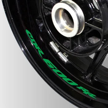 Niz 8pcs visoko kakovostno motorno kolo, Kolo, Nalepke, Nalepke Reflektivni Platišča Motocikel logotip nalepko Za Honda CBR600RR cbr 600 rr 147997