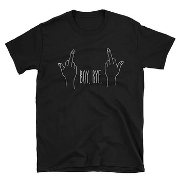 Fant adijo t shirt feministične feminizma grunge instagram hipster sarkastičen tshirt z izrekov smešno dekleta vrhovi tee - K108 148187