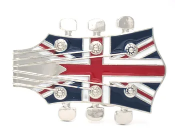Unije Zastava Britanski Kitara Glavo Pasu UK