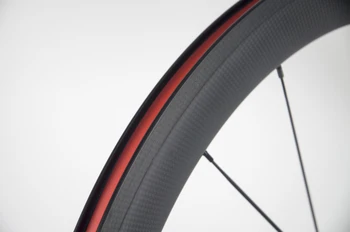 Superteam OEM 50 mm mat ogljikovih track bike kolesa 700 c clincher stalni ogljeni dvojica 20 do 24 lukenj