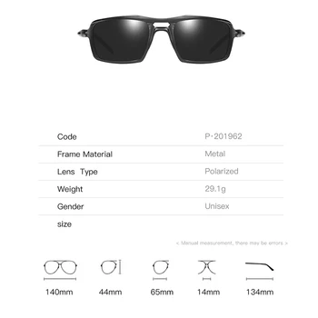 Najnovejši oblikovanje aluminija, magnezija polarizirana sončna očala modni očala šport za moške, ženske Odtenki Oculos De Sol 201962 149829