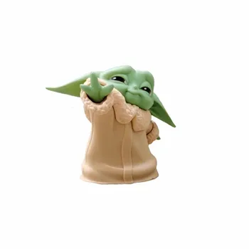 5pcs/komplet Dojenček Yoda Igrača Star Wars Dejanje Figuras Otroci Model Igrače Božična Darila 5-6 cm