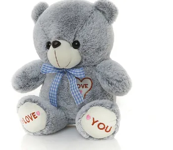Ljubim mehko nosi lutko valentinovo darilo risanke toy medved Plišastih igrač 15260