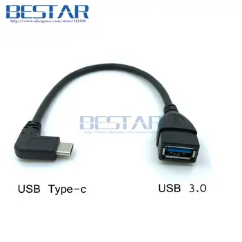 USB-C USB tip c 3.1 Tip-c Kota Moški USB 3.0 / Mini USB 2.0 / Micro USB Ženski Podatkov polnilnik za polnjenje kratek Kabel 20 cm 0,2 m 152627