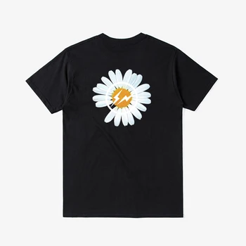 2020 Poletje Peaceminusone Visoke Kakovosti Black Print Majica s kratkimi rokavi Moški Ženske T-Shirt EL Strele Fujiwara Hirošime Vzorec T-Shirt Vrh 156553