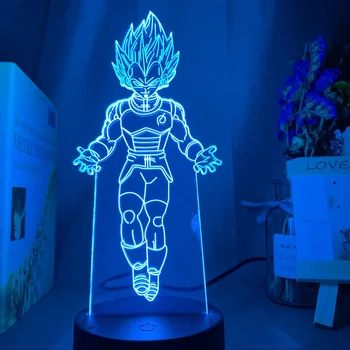 LED Nočna Lučka Anime 3D Lučka Akril 3D Svetlobe Anime Desk Svetlobe Otroci Spalnica Dekoracijo Svetlobe, Barva Spreminja, Dropshipping 157016