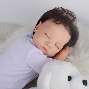 HOOMAI Resnično Veren Levi, Srčkan Realne Mehki Silikonski Vinil Lutke Igrače za Otroka, darilo za rojstni dan prerojeni baby doll