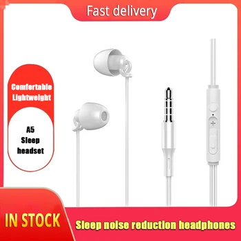 Ušesnih Čepkov A5 Silikona, 3,5 MM Vtič za V Uho Zmanjšanje Hrupa Slušalke Žične Slušalke Priložnostne Spalna Slušalke Čepkov za Slušalke 157849
