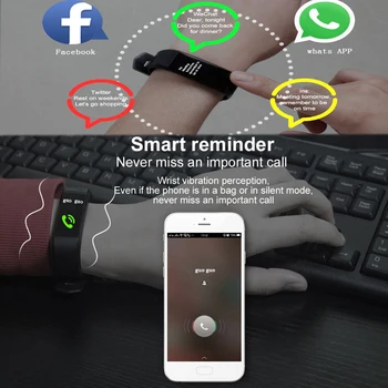 MNWT Smart Manšeta Fitnes Tracker Bluetooth Watch Krvni Tlak, Srce, Spanje Monitor Gledam Šport Zapestnica Za Android iOS