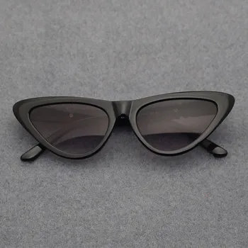 2021 Novo Vintage Luksuzni Sončna Očala Ženske Seksi Retro Majhen Okvir Mačka Oči, Sončna Očala Blagovne Znamke Oblikovalec Pisane Očala Gafas De Sol 158088