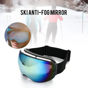 Smučarski Snowboard Anti-Fog Očala Ansi Kratkovidnost Objektiv Dvojne Plasti Rimless UV Zaščito zunanjih Športnih Smučarskih Očal Moški Ženske
