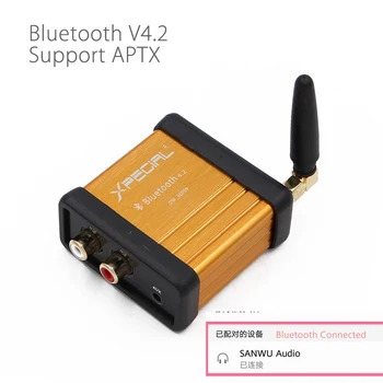 QCC3008 HI-fi-Razred Bluetooth 5.0 4.2 Avdio Sprejemnik Ojačevalnik HI-FI Avtomobilski Stereo sistem Spremeniti Podporo APTX Nizka Zakasnitev Zlata, Črna 160414