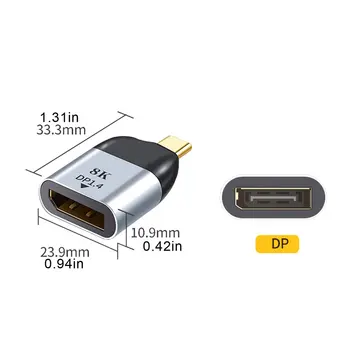 USB C do HDMI Adapter 8K HDMI Tip C 2.0 Adapter za MacBook za Huawei Mate P20/P30 Pro za Samsung Galaxy S9 S10 161430