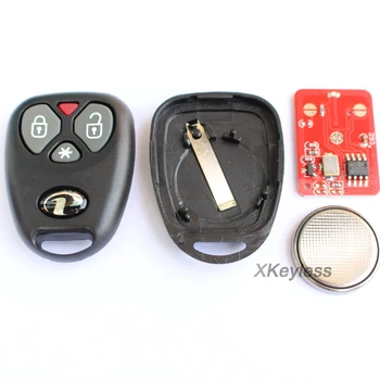 Za Brazilijo Positron avto alarm 3 gumb za daljinsko tipko nadzor z HCS300 čip 433.92 mhz, 10pcs/Veliko 162155