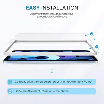 Tablični Kaljeno Steklo Screen Protector Cover za Apple iPad Zraka 4 leta 2020 za 10,9-palčni Anti-fingerprint Zaščitno folijo 163120