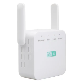 WiFi Signala Extender, Doma, 300 Mbps Wireless Repeater, WiFi Range Extender Signala, Ojačanje, Ojačevalec-Bela