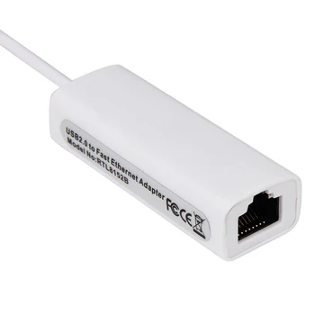 10/100Mbps USB C Ethernet Adapter Omrežno Kartico USB-C za Ethernet RJ45 Lan za MacBook Windows 7/8/10 Tip C Ethernet 165548