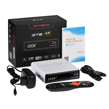 GTmedia GTS Android 6.0 4K Smart TV BOX Amlogic S905D Combo DVB-S2 Satelitskega Sprejemnika 2G/8GB BT4.0 Set top box