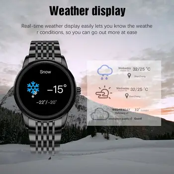 LIGE Novo Pametno Gledati Moške smartwatch Športna Fitnes Tracker Nepremočljiva Polno Krog Zaslona na Dotik Reloj Inteligente za Android IOS
