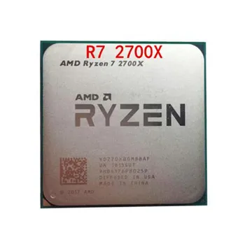 AMD Ryzen 7 2700X CPU Procesor 8Core 16Threads AM4 4.3 GHz, 16 MB TDP 105W Cache 14nm DDR4 2667MHZ r7 2700x Namizje 171854
