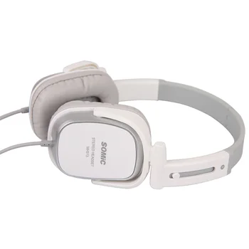 Somic MH513 Mini Prenosna Zložljiva Glavo Slušalke Žične Slušalke Z Mikrofonom Glasovni Nadzor 3,5 mm Vtič Za Telefon 172148